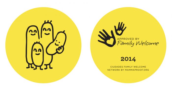 distintivo family welcome