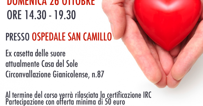 Domenica scorsa ho faRianimazione Cardio Polmonare