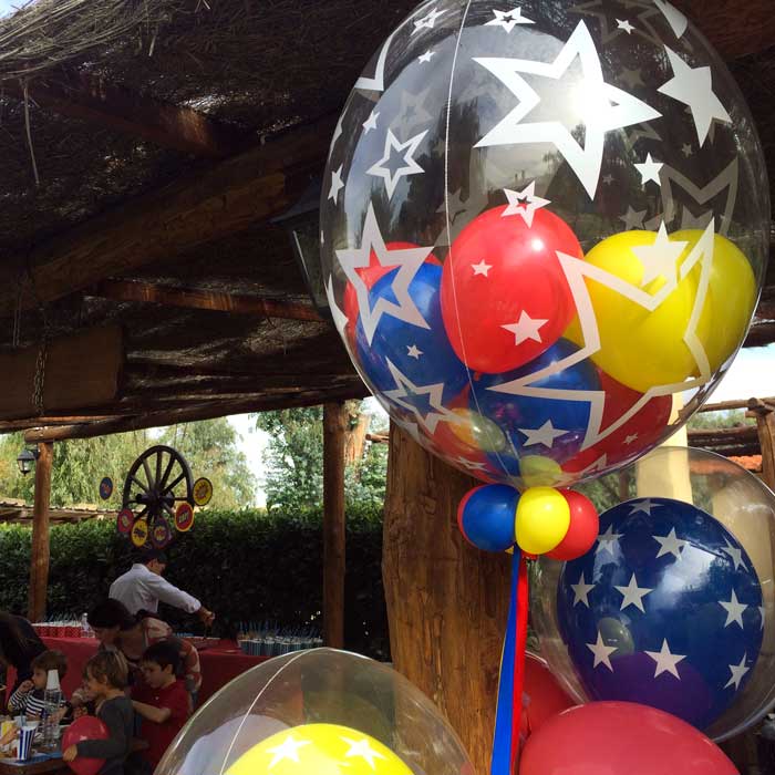 festa a tema supereroi
