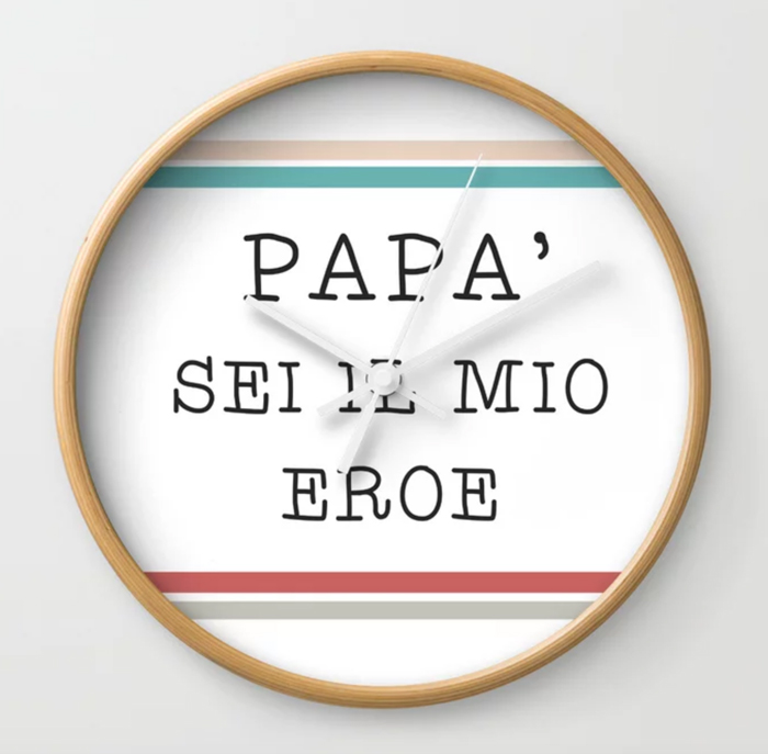 festa-del-papa-orologio-da-muro