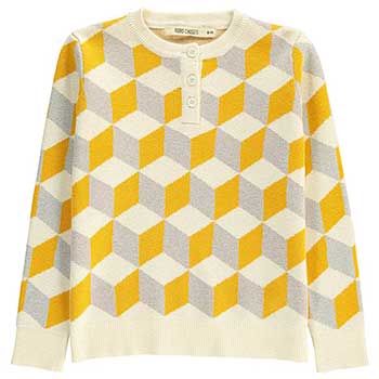 maglione geometrico bambino