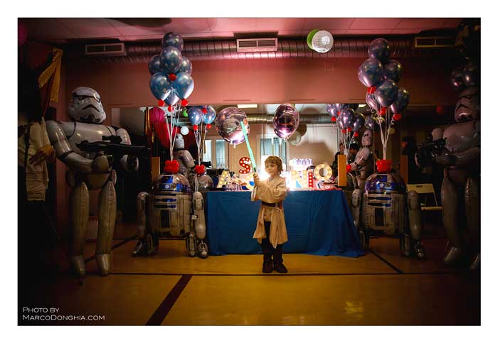 festa a tema Star Wars