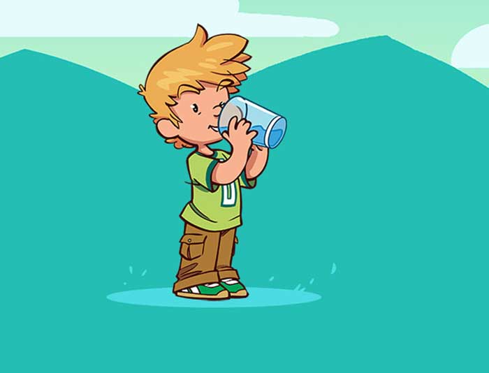 idratazione dei bambini