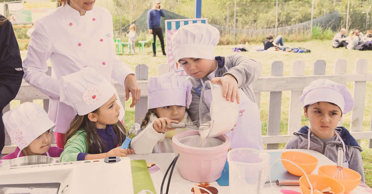 imparare a fare il gelato con i bambini