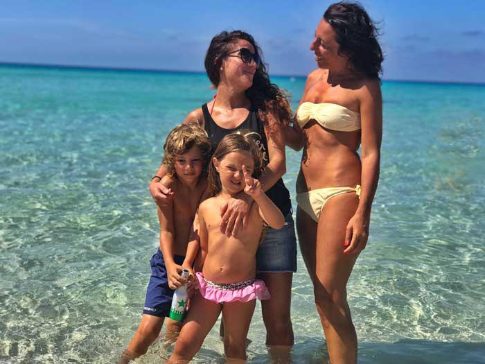 formentera con i bambini