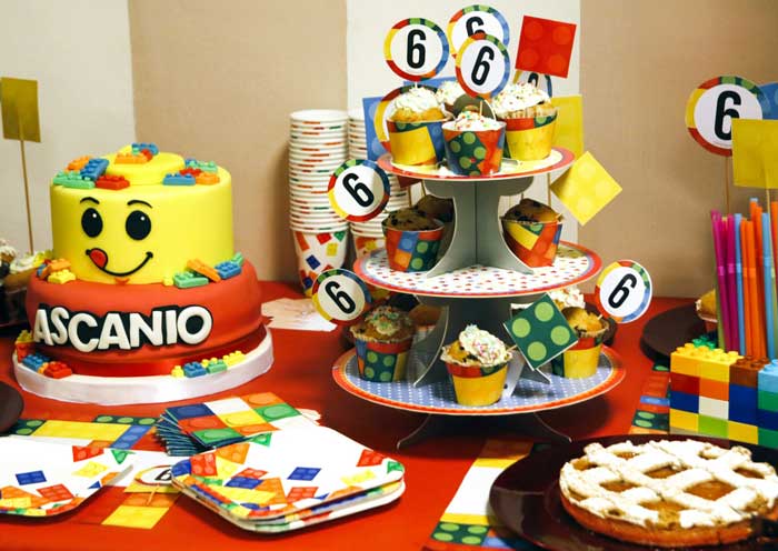 compleanno a tema costruzioni