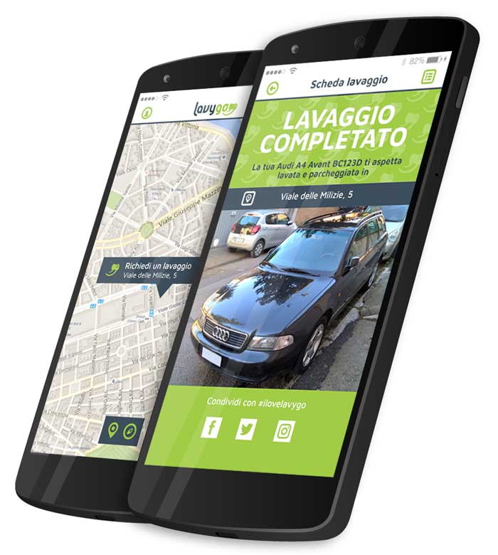 servizio di eco-lavaggio a domicilio per auto e moto a Roma