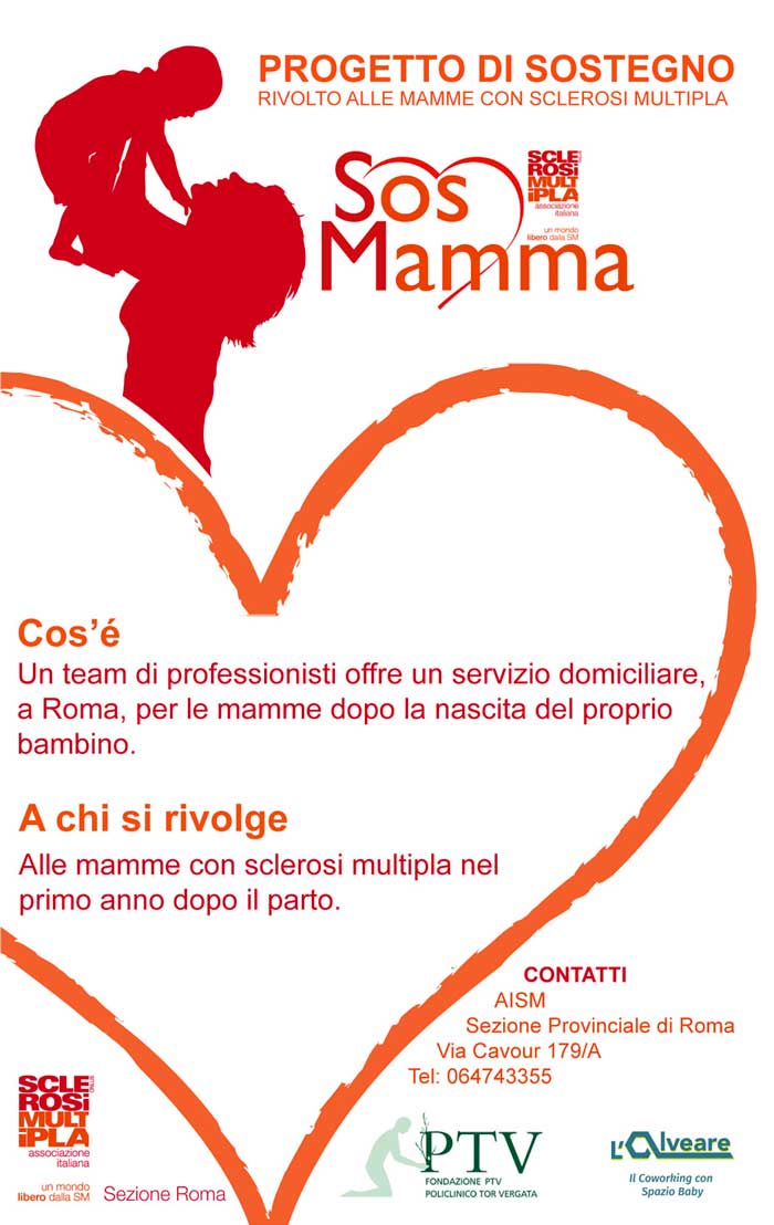 aiuto alle mamme con sclerosi multipla