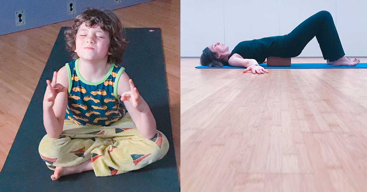 yoga a roma per mamma e bambini