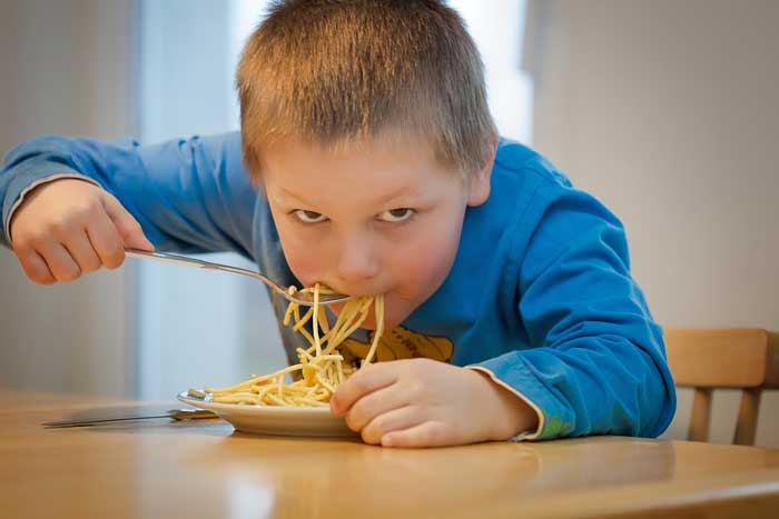 perché dare la pasta ai bambini
