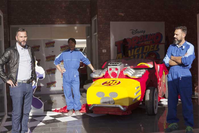 Topobolide di Topolino e gli amici del Rally