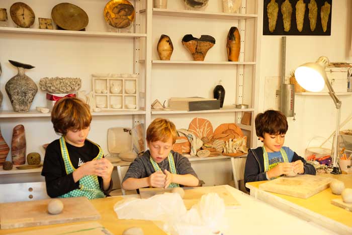 laboratori di ceramica per bambini e genitori a Roma