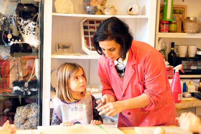 laboratori di ceramica per bambini e genitori a Roma