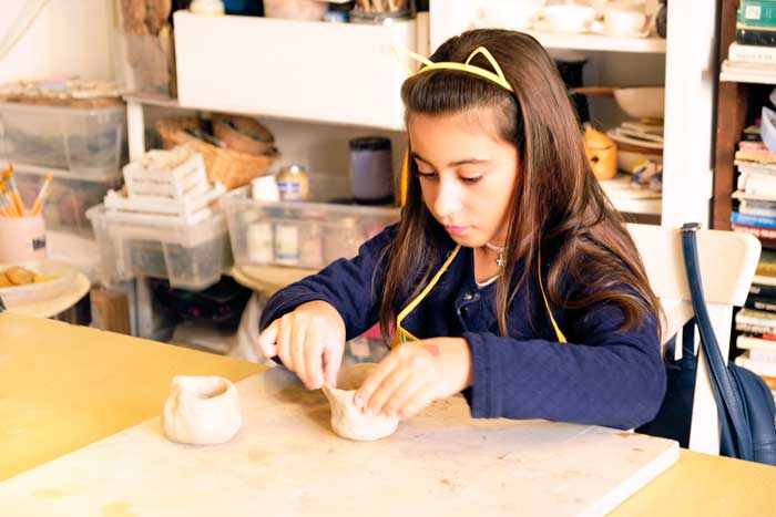 laboratori di ceramica per bambini e genitori a Roma