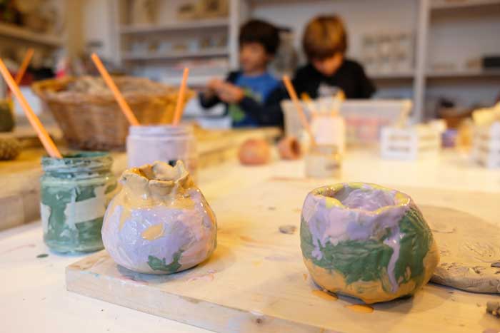 laboratori di ceramica per bambini e genitori a Roma
