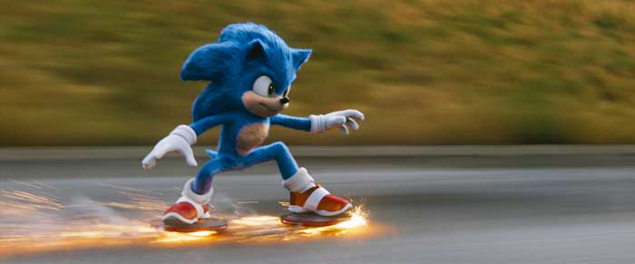 sonic il film al cinema
