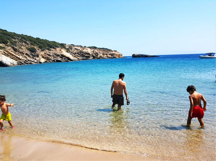paros con i bambini