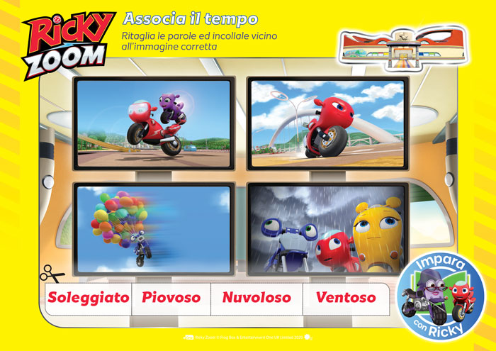 Ricky Zoom giochi educativi