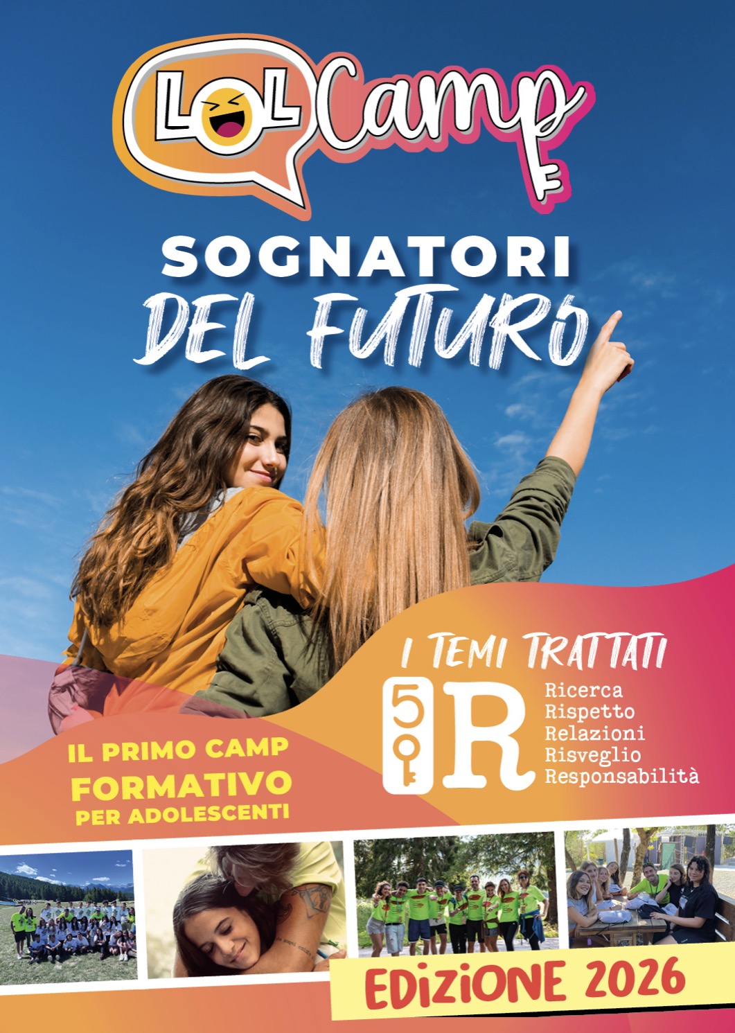 lol camp adolescenti