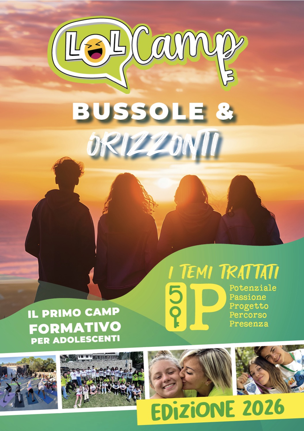 lol camp adolescenti