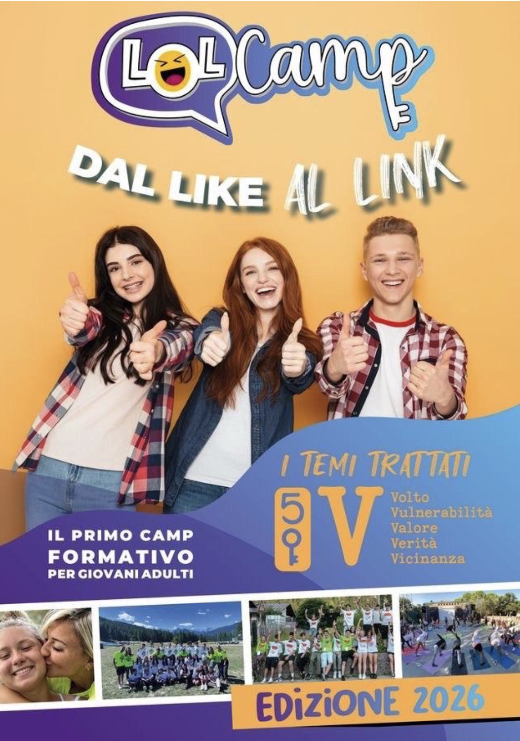 lol camp adolescenti