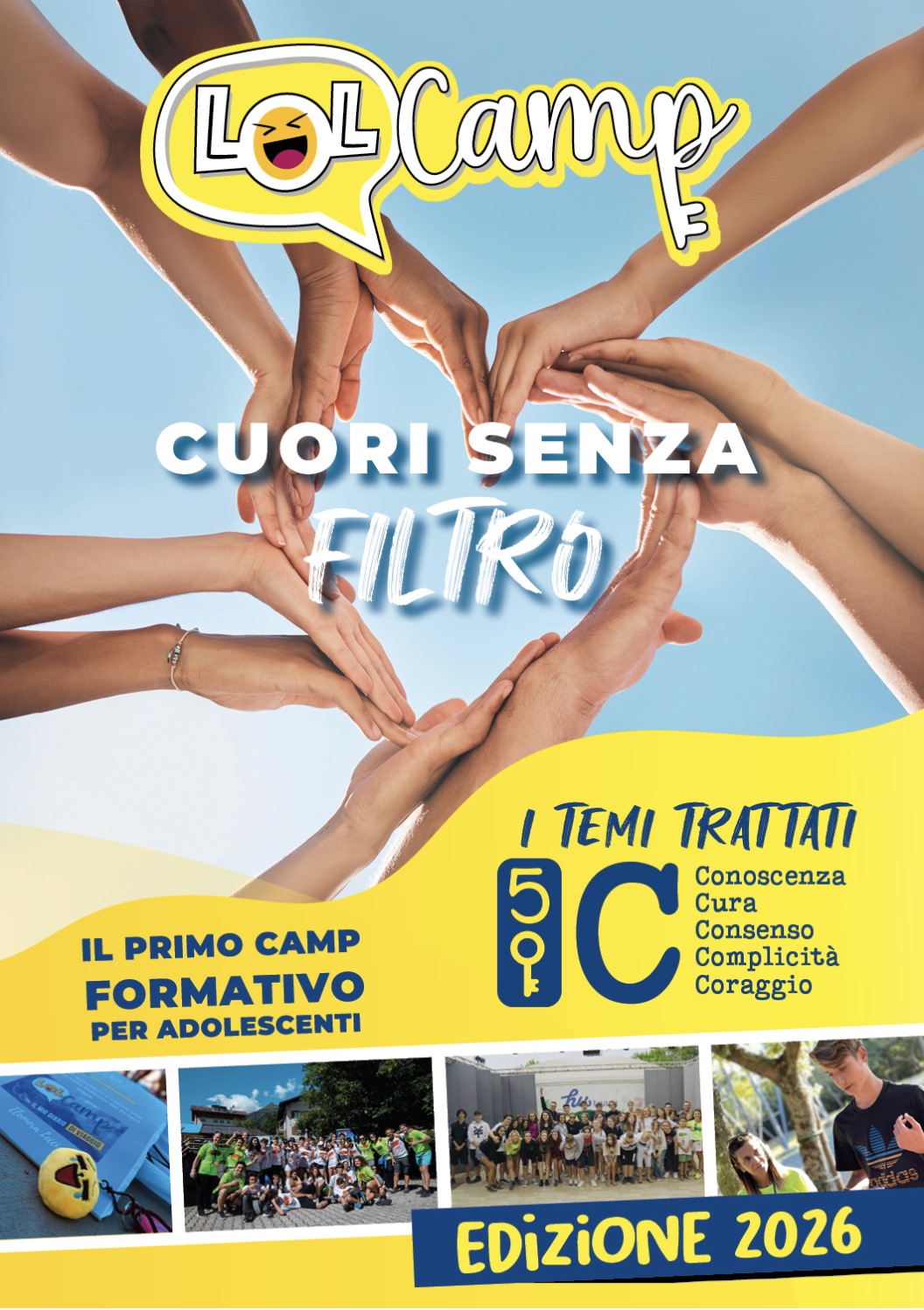 lol camp adolescenti